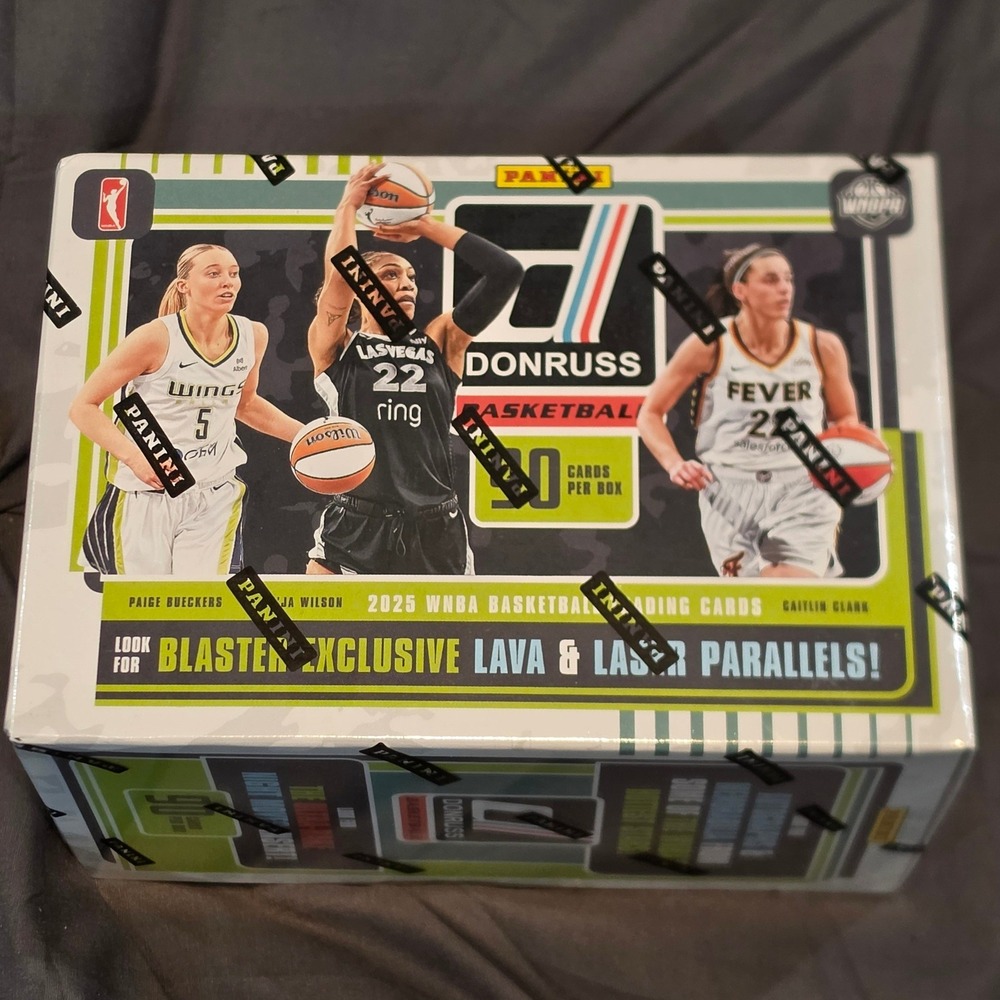 Panini Donruss WNBA Blaster Box 2025 90 Cards Caitlin Clark Angel Reese Sealed
